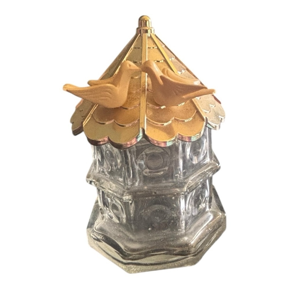 Vintage Avon Dovecote Birdhouse Perfume Bottle